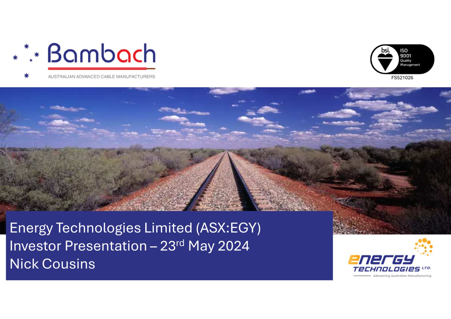 EGY Investor Presentation - format correction